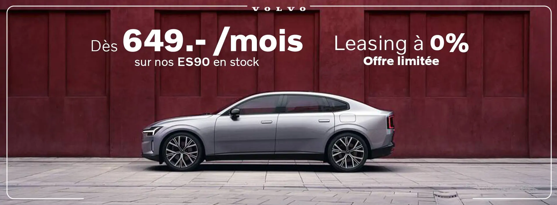 Volvo ES90, dès 649.- /mois & 0% de leasing sans apport*