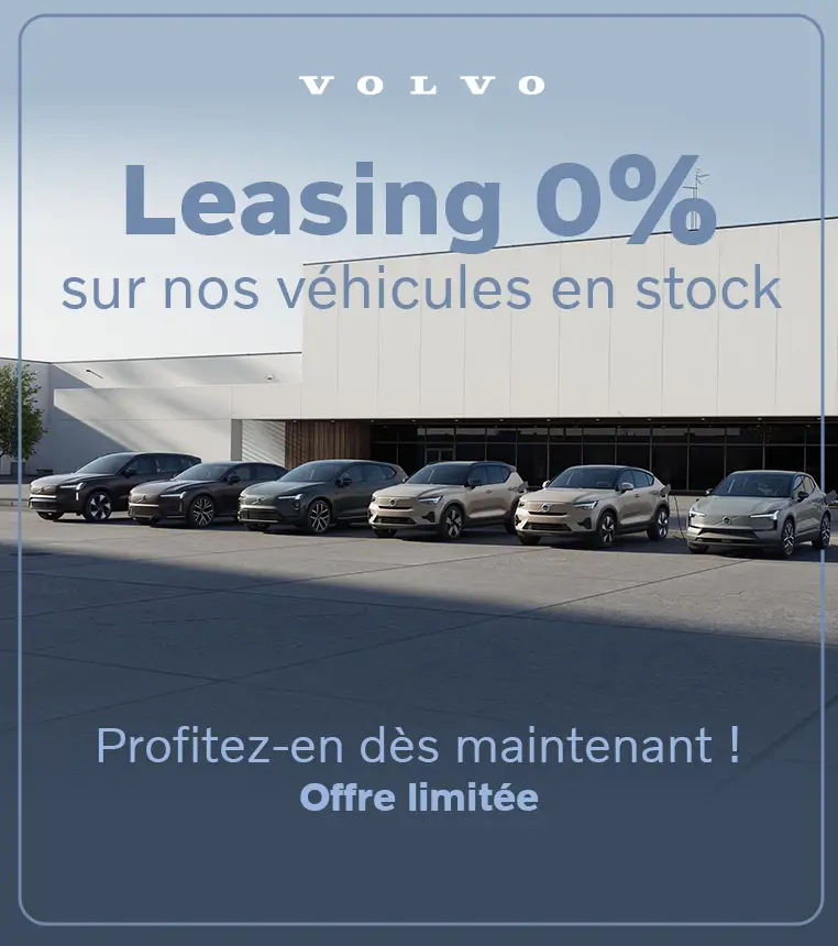 Offre limitée : leasing à 0% sans apport