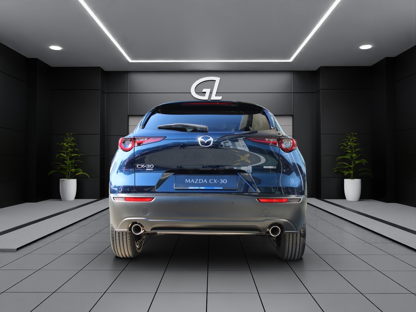 Image MAZDA CX-30 CX-30 SKYACTIV-X 186 M Hybrid Exclusive Line AWD AT